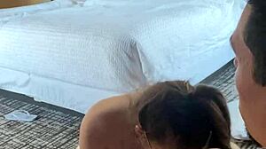 Huge Tit Brunette Steals Soul From Huge Cock