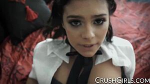 Violet Starr Caught Banging Her Stepfather in Secret