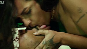 Lady milf teaches best sex with big black cock