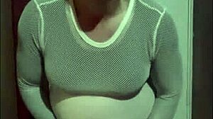 Bisexual crossdresser mark wright craves real cock fucking while playing with his own