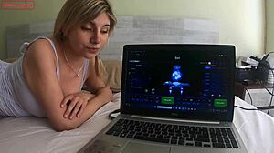 pretty teen 18+ babe ends sexual bet with horny girlfriend in doggystyle, cum facial swallow