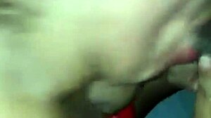 LATINA SUCKS DICK, SWALLOWS MILK ON HALLOWEEN!