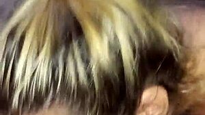 rubia gets cum all over her face 😏