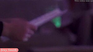 jeny smith, why are you teasing that stranger in the night club?