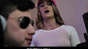 Kenzie Madison Deepthroats Stepbrother!