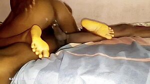 She insisted fucking me this time but i made her pussy wet with creamy sperm