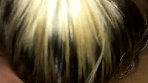 rubia gets cum all over her face 😏