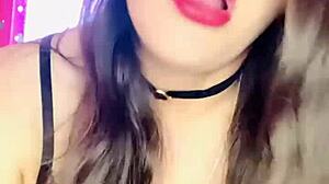 does this whore really orgasm from my blowjob? ends with a facial!