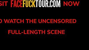 face fuck tour with skinny latina whores sharing big cock