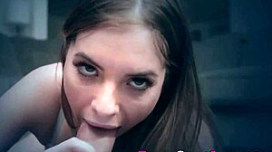 sucking teen 18+ gets that sperm 😈