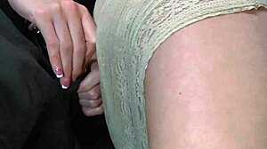 Wild threesome with hot slave babe.