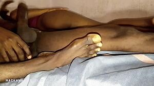 She insisted fucking me this time but i made her pussy wet with creamy sperm