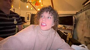 Stepmom's wild public bathroom fuck with stepson, so hot! 🔥