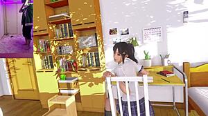 oh my god, this vr girlfriend is so hot! asian japanese friend in virtual reality!