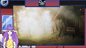 snow white's big tits in porn game