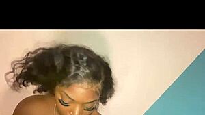 Fucking Sexy Handicap Ebony with Big Black Cock