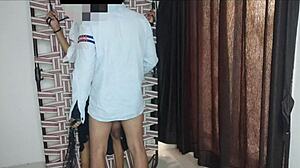 Soniya bhabhi sucks classmate cock