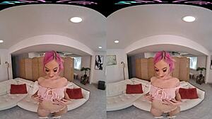 voyeur pov of petite shaved pussy masturbation