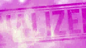 Hot blonde teen Zoe Sparx fists her asshole with dildo.