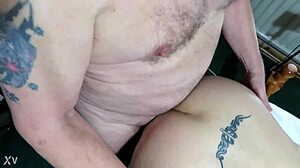 hubby and buddy tag team wife's arse?