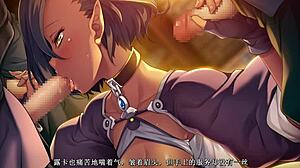 ep3 黑兽 - after work fun, luka blows everyone, hey my turn~ 😉