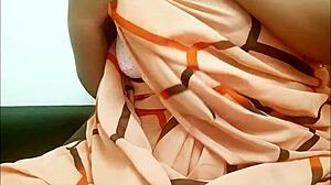 Naughty Indian Bhabi Shows Her Boobs