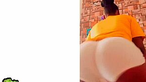 After Shaking That Ass, I Masturbated My Hot Pussy!