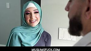 omg, caught my arab teen maid Violet Gems stealing cash, now she's giving me a hot blowjob