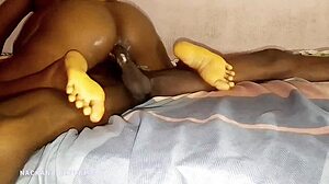 She insisted fucking me this time but i made her pussy wet with creamy sperm