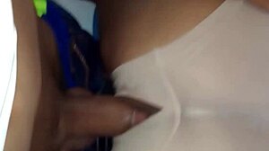 Housewife sucks and rides young neighbor's son in dorm POV scene