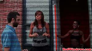 doggystyled dutch tourist gets her booty spunked.