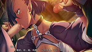 ep3 黑兽 - after work fun, luka blows everyone, hey my turn~ 😉