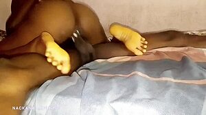 She insisted fucking me this time but i made her pussy wet with creamy sperm