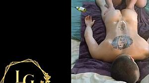 belle-mere potelee sucks and swallows cum in face fucking