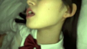 만족 못하는 아시아 틴 로 크림파이 액션 갈구해 예스!