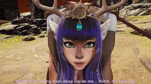 deer-girl freyja in viking village 3d hentai, so hot uncensored! 🦌🔥