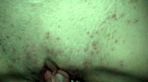 very first time recording rough creampie. tight pussy pov