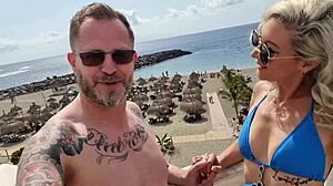 First Anal Experience with Piss Drinking on the Floor Quickie.