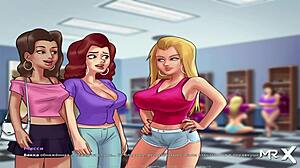 Hot Bathroom Bang In Summertime Saga