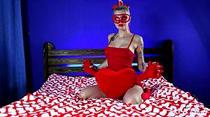 superman and supergirl enjoy valentines day with deepthroat and fucking