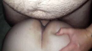 he put his big dick in my wet pussy and came on my ass