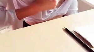 the chinese girl with super booty gets wild