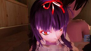 Oye, mira a Yui en juego hentai 3D sin censura a 4K 60FPS ultra!