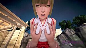 The Helpful Fox Senko-San In 18-19 Year Old Cosplay Maid Costume