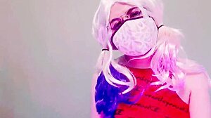 Harley Quinn fucks Maddy Diamond's round ass hard