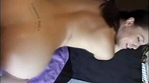 finally got my horny step bro to cum!