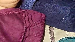 man, i can't stop sniffing my wife's dirty panties and thongs