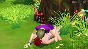 Hey, wanna see lesbians getting wild outdoors?