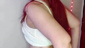 Redhead Receives Sex Toys At Work