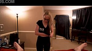 quarantined with sexy stepmom crystal clark, can't resist her deepthroat